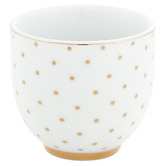Pip Studio White Royal 4.8cm Porcelain Egg Cup