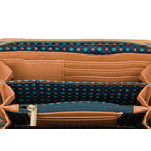 Pip Studio Jacquard Stripe Faux Leather Wallet