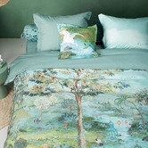 Pip Studio Green Paradise Percale Cotton Quilt Cover Set