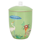 Pip Studio Jolie Heron 1.5L Porcelain Storage Jar