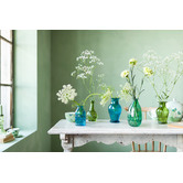 Pip Studio 3 Piece Green &amp; Blue Medium Glass Vase Set