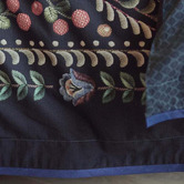 Pip Studio Dark Blue Ricamo Cotton Quilt Cover Set