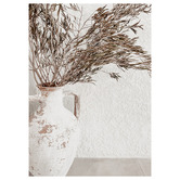 Ebony Arthouse White Urn Canvas Wall Art
