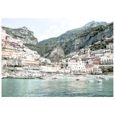 Ebony Arthouse Campania Coast Canvas Wall Art