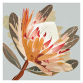 Ebony Arthouse Sedona Protea Canvas Wall Art