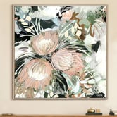 Ebony Arthouse Forbes Florals Canvas Wall Art