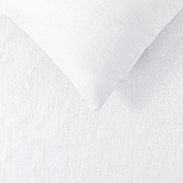 Vintage Design White French Linen Quilt Cover Set