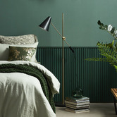 Vintage Design Sage Linen Quilt Cover Set