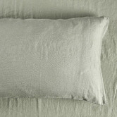 Vintage Design Sage Linen Quilt Cover Set