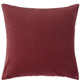 Vintage Design Rouge Cotton Velvet European Pillowcase