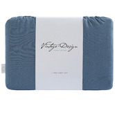 Vintage Design French Linen Sheet Set