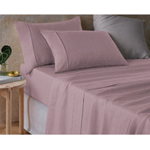 Vintage Design Hemp Queen Sheet Set