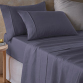 Vintage Design Hemp Queen Sheet Set