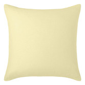 Vintage Design Butter Lucia French Linen European Pillowcase