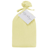 Vintage Design Butter Lucia French Linen European Pillowcase