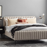 Vintage Design White French Linen Quilt Cover Set