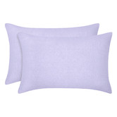 Vintage Design Lilac French Linen Standard Pillowcases