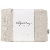 Vintage Design Natural French Linen Quilt Cover Set