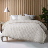 Vintage Design Natural Reflections Cotton Quilt Cover Set