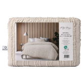 Vintage Design Natural Reflections Cotton Quilt Cover Set
