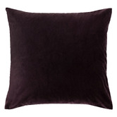 Vintage Design Chocolate Cotton Velvet European Pillowcase