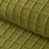 Vintage Design Cacti Green Parquet Cotton-Blend Quilt Cover Set