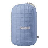 Vintage Design Snooze Blue Parquet Comforter Set