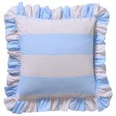 Vintage Design Candy Stripe Ruffle Cotton European Pillowcase