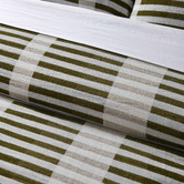 Vintage Design Green Tempo Cotton Jacquard Quilt Cover Set