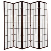 Storage Co 5 Panel Shoji Room Divider Screen