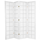 Storage Co 4 Panel Zen Room Divider Screen