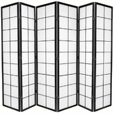Storage Co 6 Panel Zen Room Divider Screen