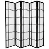 Storage Co 5 Panel Cross Room Divider Screen