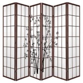 Storage Co 6 Panel Zen Garden Room Divider Screen