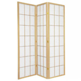 Storage Co 3 Panel Shoji Room Divider Screen
