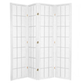 Storage Co 4 Panel Shoji Room Divider Screen