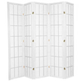 Storage Co 5 Panel Shoji Room Divider Screen