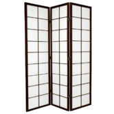 Storage Co 3 Panel Zen Room Divider Screen
