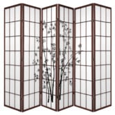 Storage Co 6 Panel Zen Garden Room Divider Screen