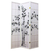 Storage Co Zen Garden 3 Panel Rice Paper Room Divider