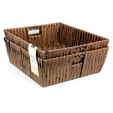 Storage Co Aspen Woven Rattan Storage Baskets