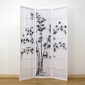 Storage Co Zen Garden 3 Panel Rice Paper Room Divider