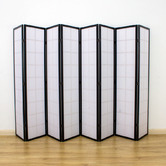 Storage Co Zen 8 Panel Rice Paper Room Divider