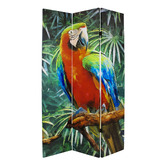 Storage Co 3 Panel Aussie Birds Canvas Room Divider