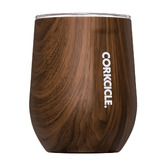 iWorldAustralia Corkcicle Walnut Wood-Look Stemless 340ml Travel Mug