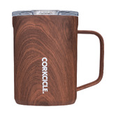 iWorldAustralia Corkcicle Walnut Wood-Look 500ml Travel Mug