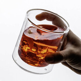 iWorldAustralia Corkcicle 340ml Double-Walled Rocks Glass