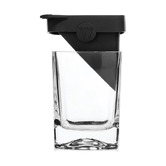 iWorldAustralia 2 Piece Corkcicle 350ml Whiskey Wedge Glass &amp; Ice Mould Set