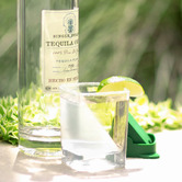 iWorldAustralia 2 Piece Corkcicle 470ml Tequila Triangle Glass &amp; Ice Mould Set