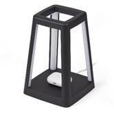 iWorldAustralia Lexon 21cm Lantern Rechargeable LED Outdoor Lamp with Wireless Charger